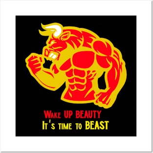 Bodybuilding Beast Posters and Art